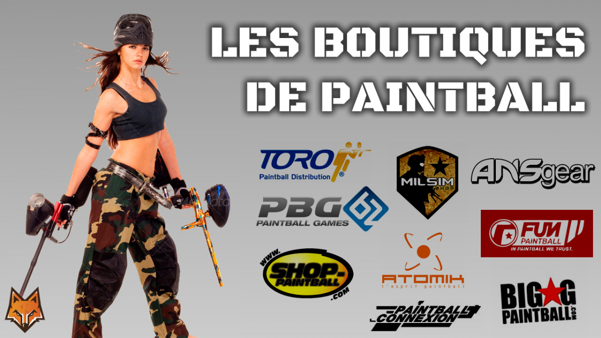 Boutiques de paintball Avis sur les shops et magasins Foxito Paintball